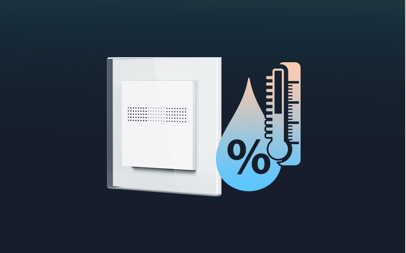 Built-in Temperature And Humidity Sensor